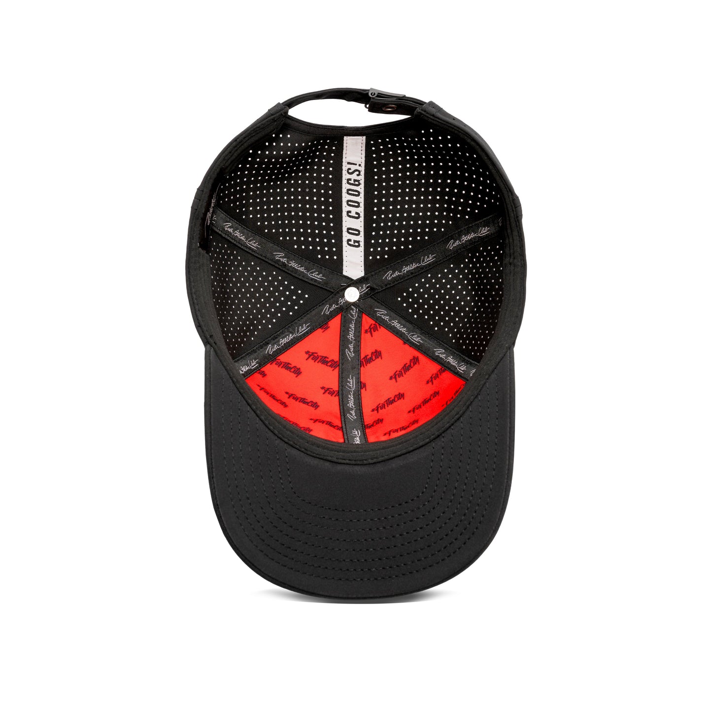 Houston Script - Midnight Black Cougar Red