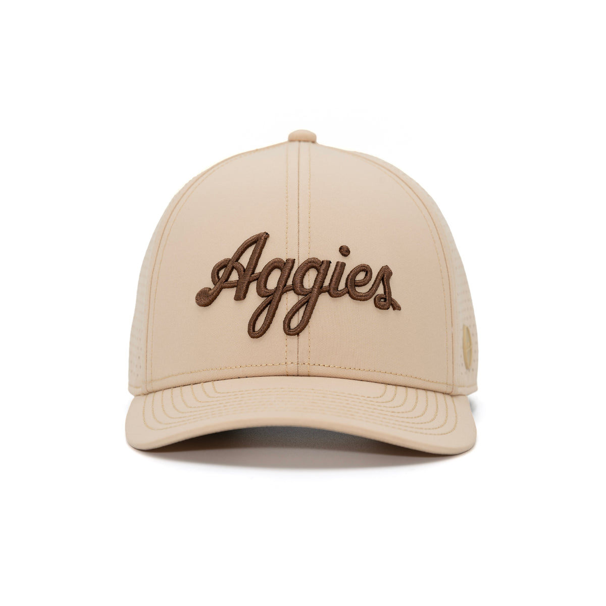 Texas A&M - Dune / Espresso Aggies Script (Hand Painted Azalea Interior) - image 1