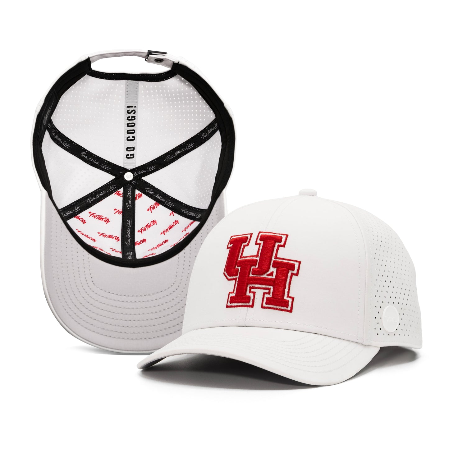 UH - Classic White Cougar Red