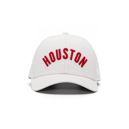 Houston - Classic White Cougar Red