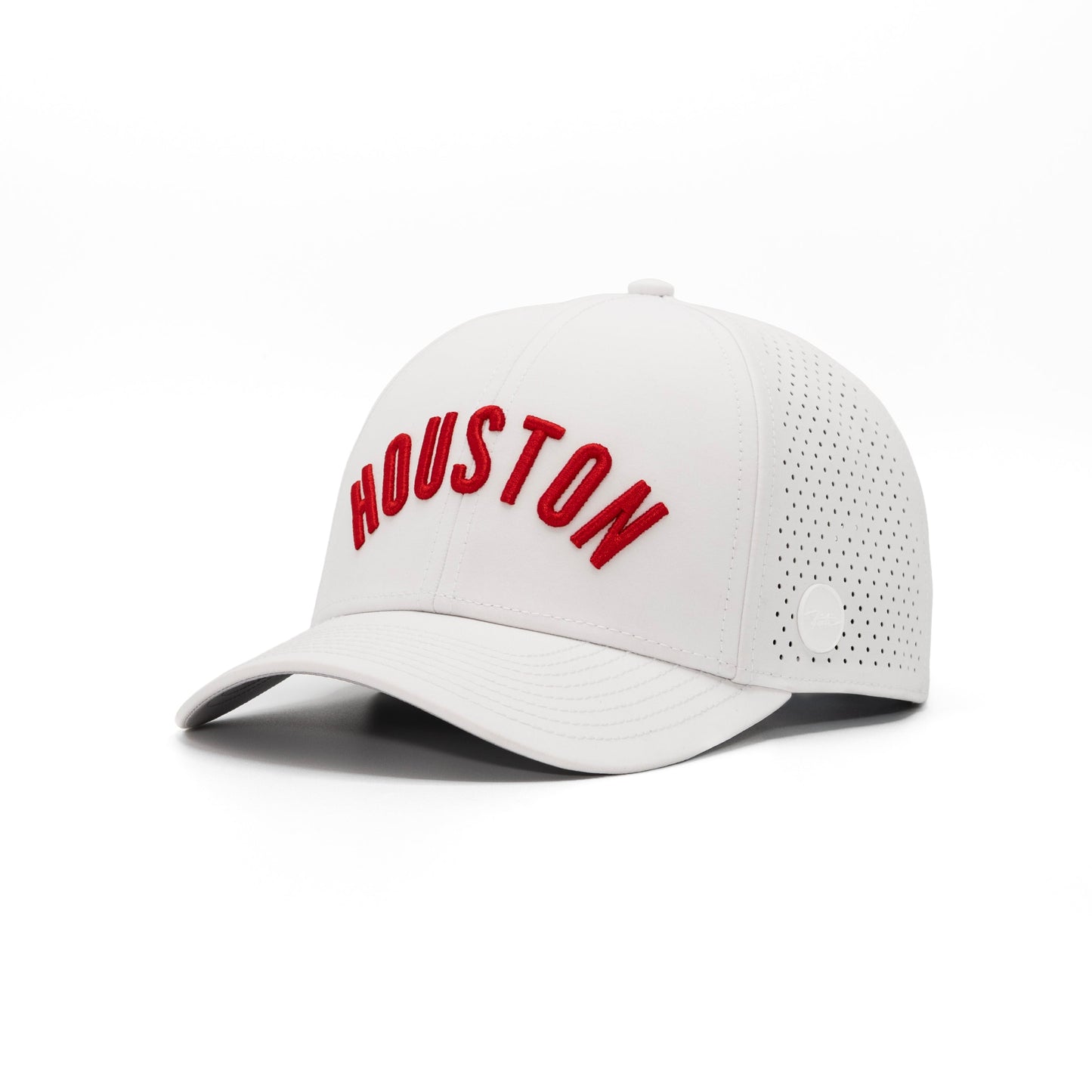 Houston - Classic White Cougar Red