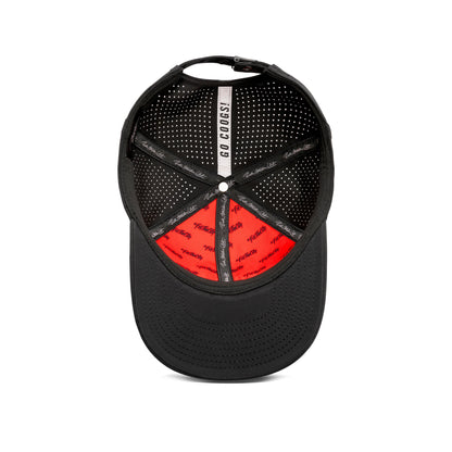 Houston Script - Midnight Black Cougar Red