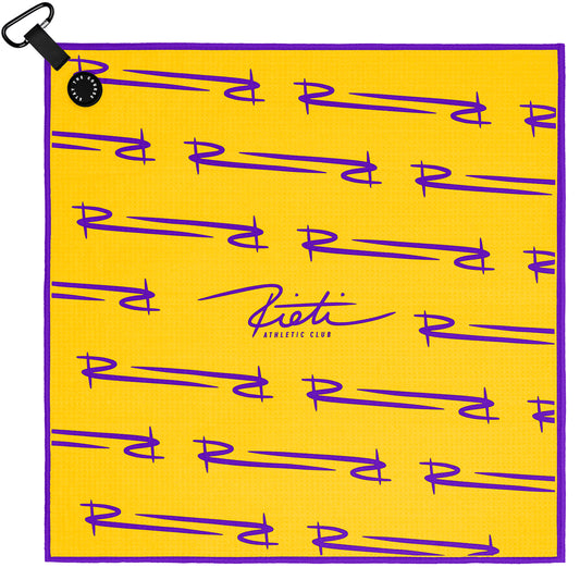 Golf Towels | Purple and Gold